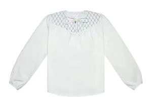 Clio Blouse Ecru